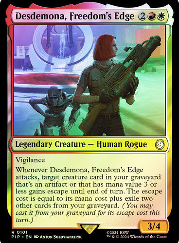 Desdemona, Freedom's Edge