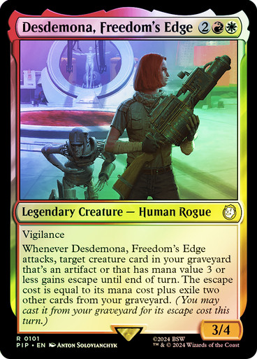 Desdemona, Freedom's Edge