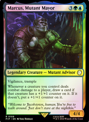 Marcus, Mutant Mayor