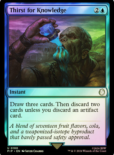 Thirst for Knowledge