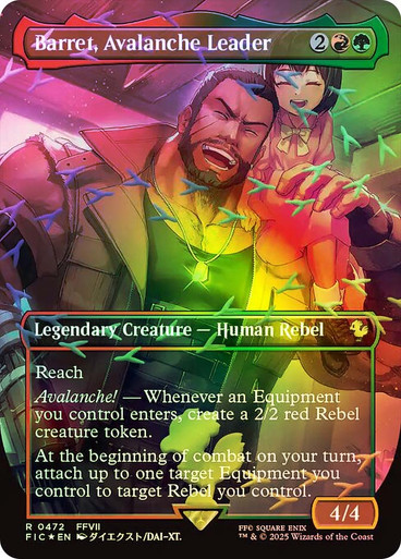 Barret, Avalanche Leader