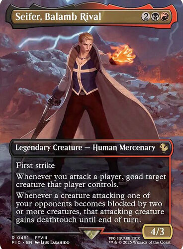 Seifer, Balamb Rival