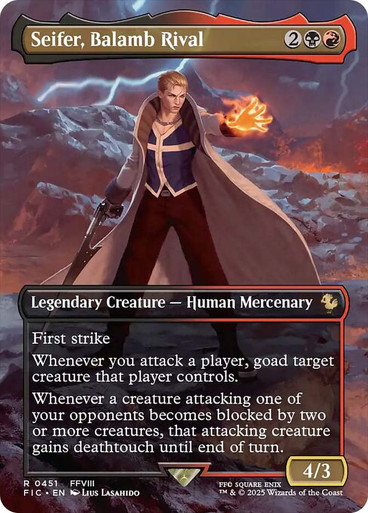 Seifer, Balamb Rival