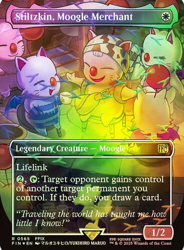 Stiltzkin, Moogle Merchant