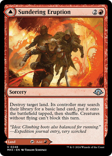 Sundering Eruption // Volcanic Fissure