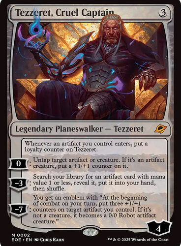 Tezzeret, Cruel Captain Edge of Eternities
