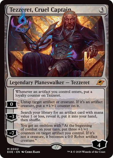 Tezzeret, Cruel Captain Edge of Eternities