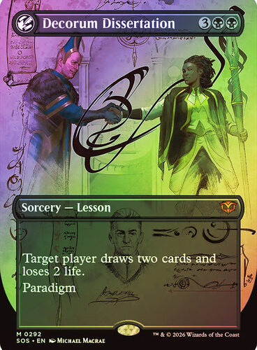 Decorum Dissertation