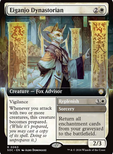 Eiganjo Dynastorian // Replenish