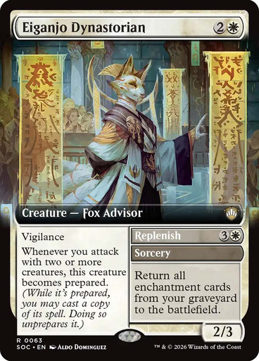 Eiganjo Dynastorian // Replenish