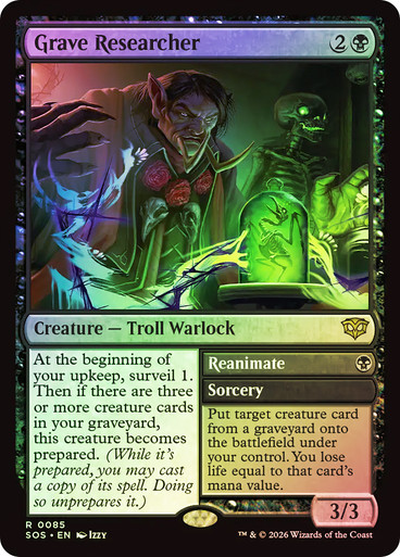 Grave Researcher // Reanimate