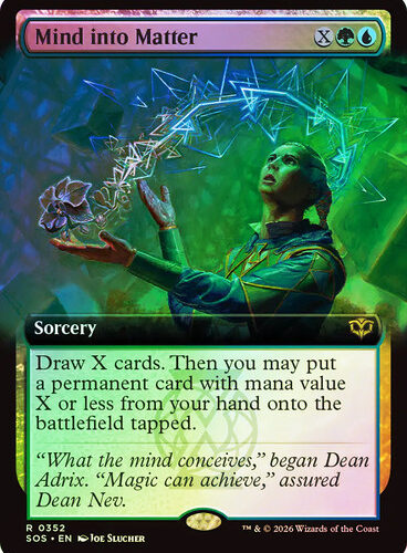 Mind into Matter