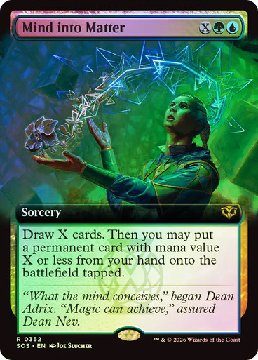 Mind into Matter