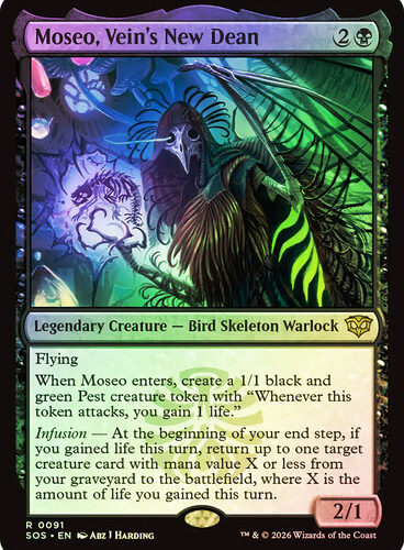 Moseo, Vein's New Dean