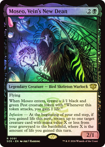 Moseo, Vein's New Dean