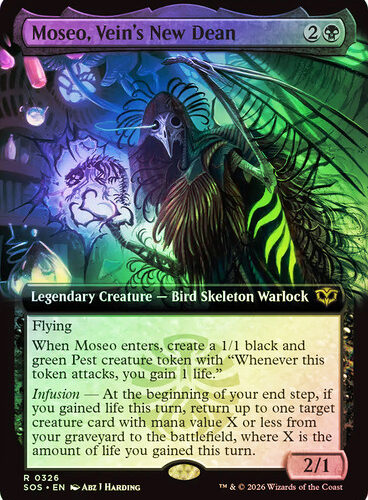 Moseo, Vein's New Dean