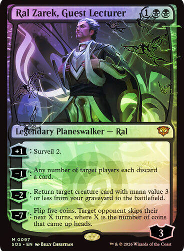 Ral Zarek, Guest Lecturer