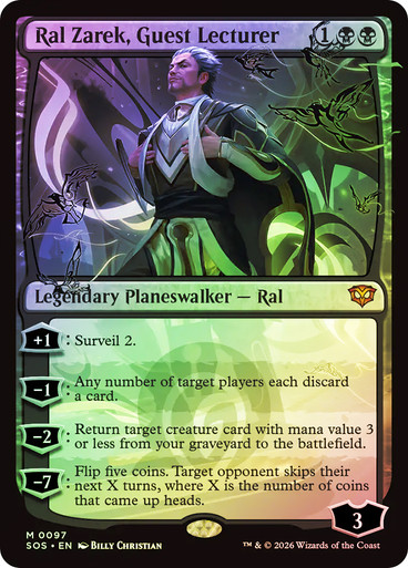 Ral Zarek, Guest Lecturer