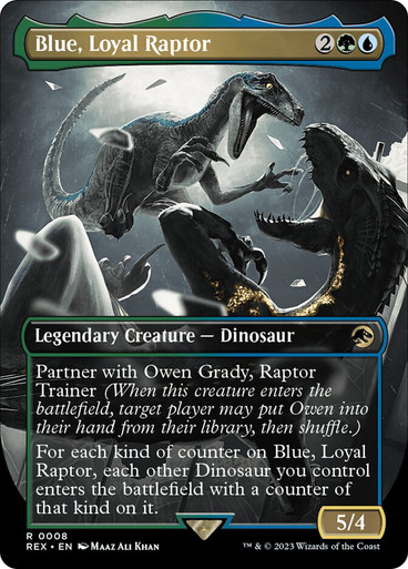 Blue, Loyal Raptor