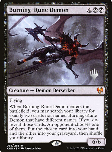 Burning-Rune Demon