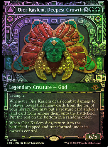 Ojer Kaslem, Deepest Growth