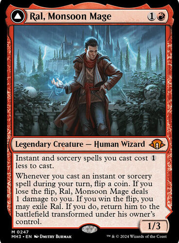 Ral, Monsoon Mage // Ral, Leyline Prodigy