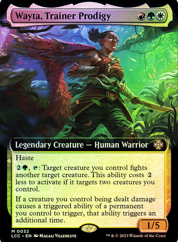Wayta, Trainer Prodigy