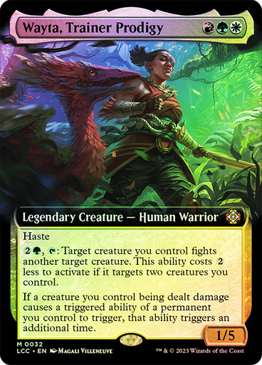 Wayta, Trainer Prodigy