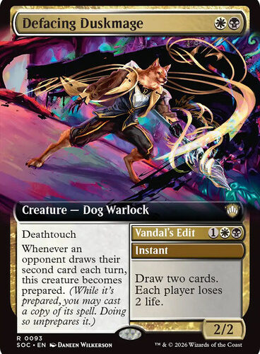 Defacing Duskmage // Vandal's Edit