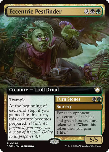 Eccentric Pestfinder // Turn Stones