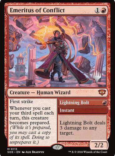 Emeritus of Conflict // Lightning Bolt