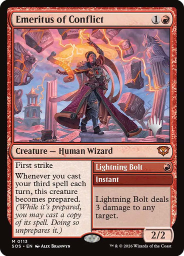 Emeritus of Conflict // Lightning Bolt