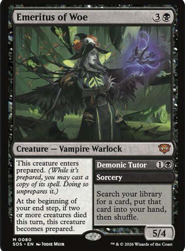 Emeritus of Woe // Demonic Tutor