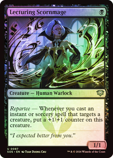 Lecturing Scornmage
