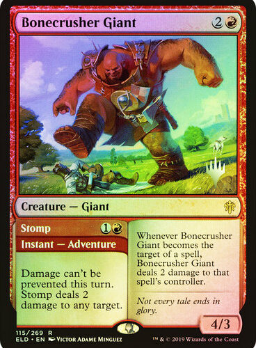 Bonecrusher Giant // Stomp Versión en español