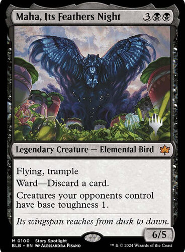 Maha, Its Feathers Night
