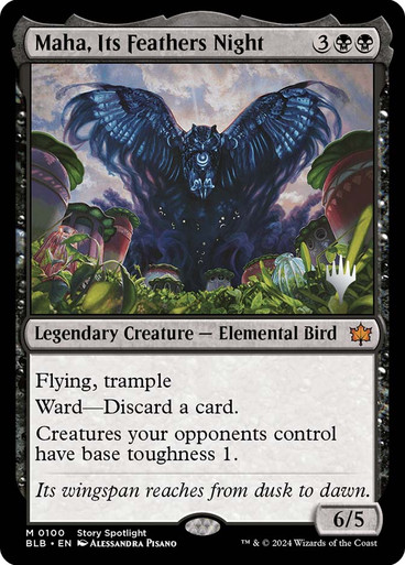 Maha, Its Feathers Night