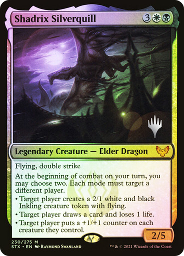 Shadrix Silverquill Foil Versión en español