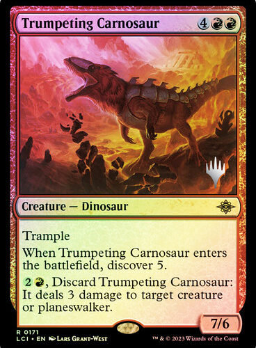 Trumpeting Carnosaur