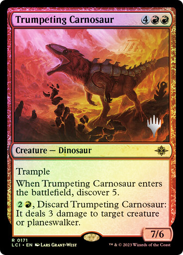 Trumpeting Carnosaur