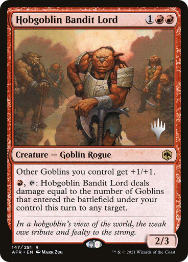 Hobgoblin Bandit Lord Versión en español