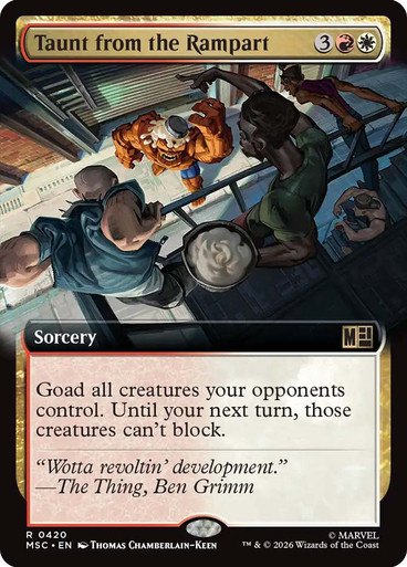 Taunt from the Rampart
