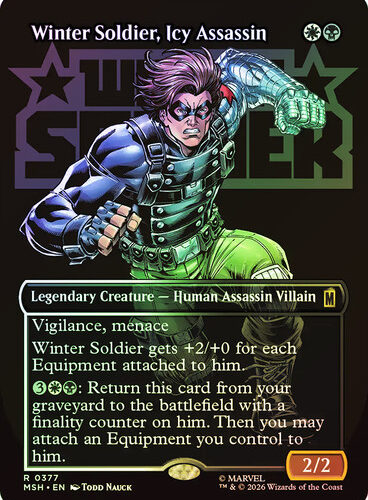 Winter Soldier, Icy Assassin