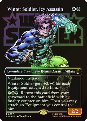 Winter Soldier, Icy Assassin