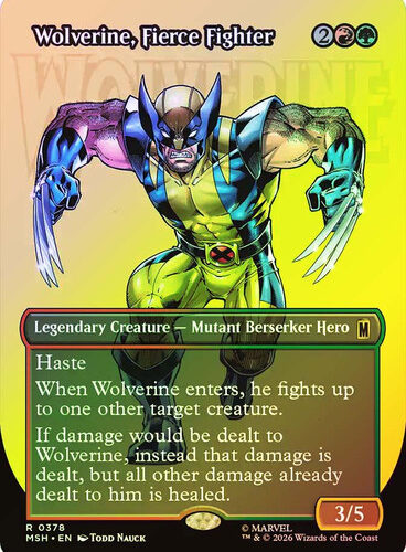 Wolverine, Fierce Fighter