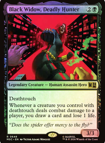Black Widow, Deadly Hunter
