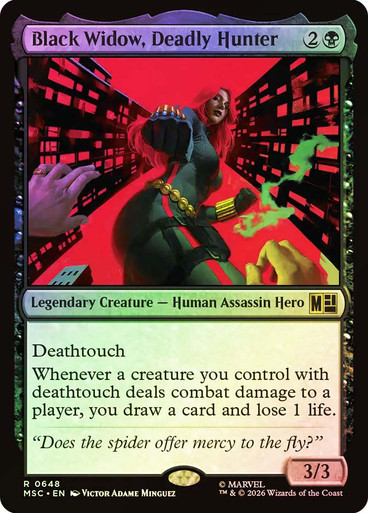 Black Widow, Deadly Hunter