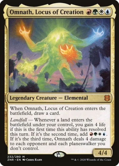 OmnathLocusOfCreation__81398 Omnath, Locus of Creation version en español