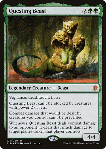 QuestingBeast__20076 Wayward Swordtooth version en español