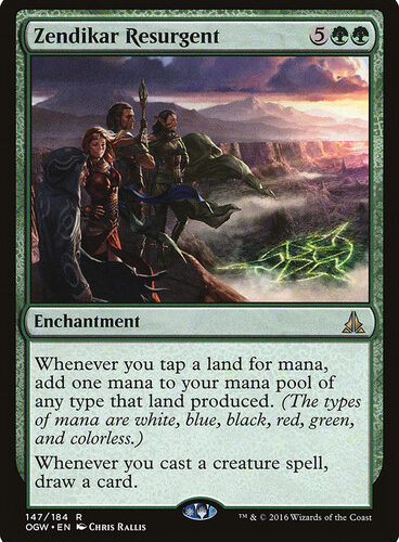 Zendikar Resurgent version en español